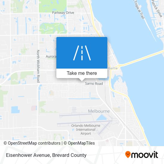 Eisenhower Avenue map
