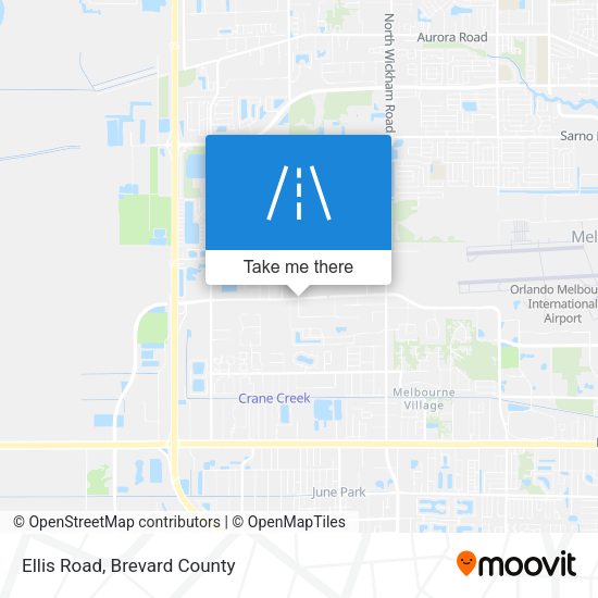 Ellis Road map