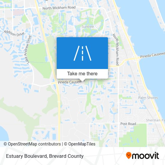 Estuary Boulevard map