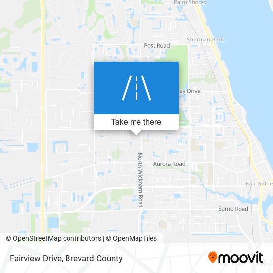 Mapa de Fairview Drive