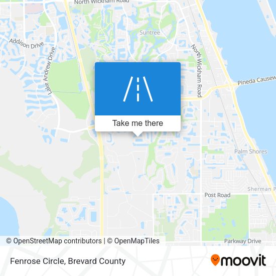 Fenrose Circle map