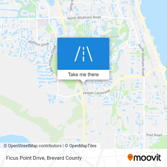 Ficus Point Drive map