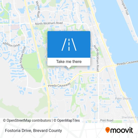 Fostoria Drive map