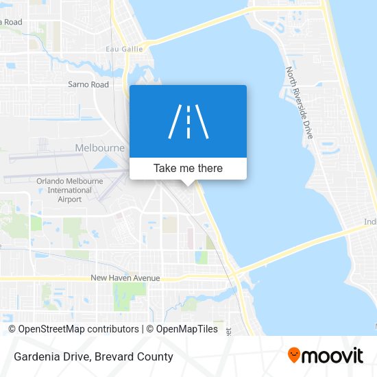 Mapa de Gardenia Drive