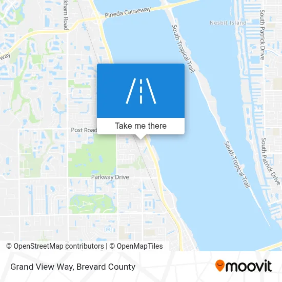 Grand View Way map