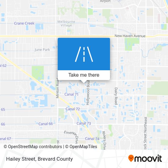 Hailey Street map