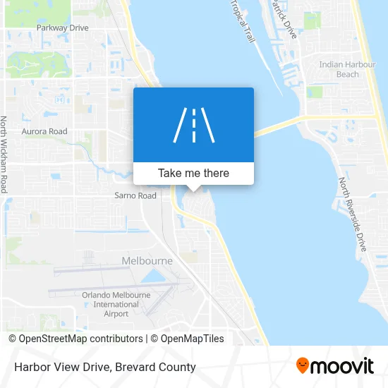 Harbor View Drive map