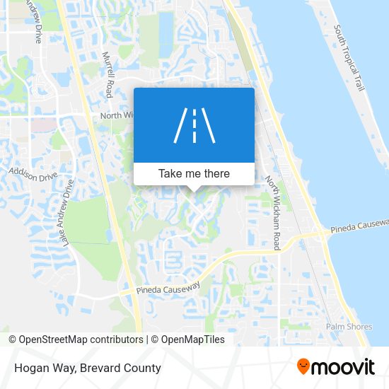 Mapa de Hogan Way