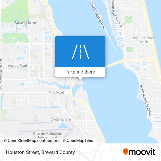 Houston Street map
