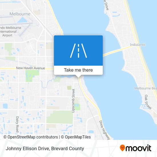 Mapa de Johnny Ellison Drive
