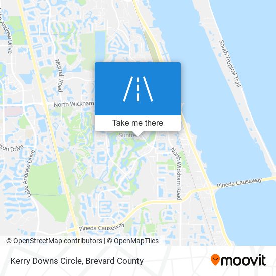 Mapa de Kerry Downs Circle