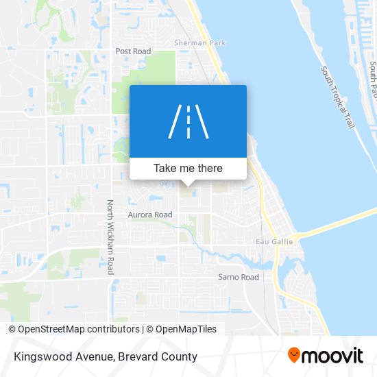 Kingswood Avenue map