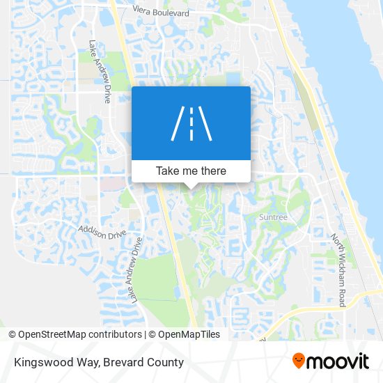 Kingswood Way map