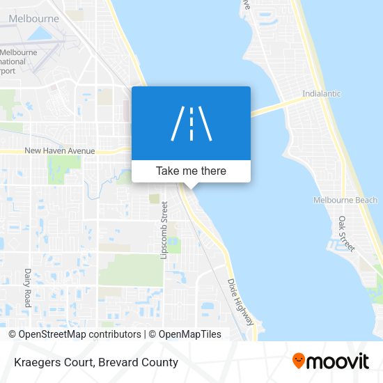 Kraegers Court map