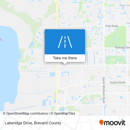 Mapa de Lakeridge Drive