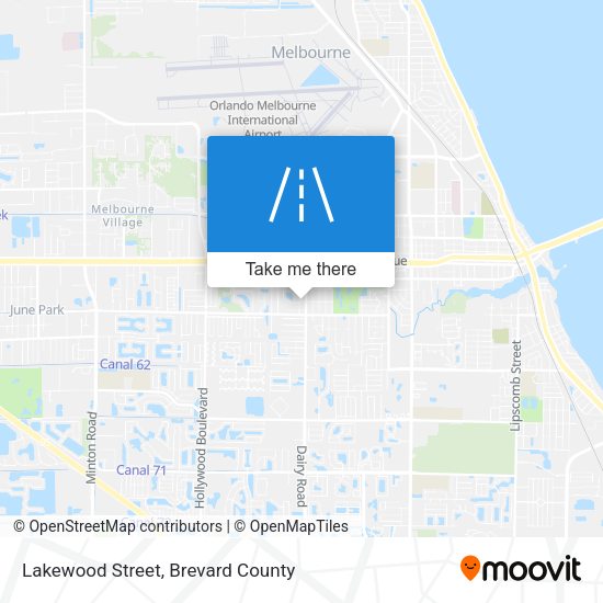 Mapa de Lakewood Street