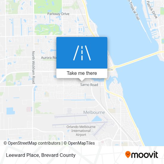 Leeward Place map