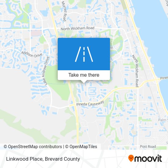Mapa de Linkwood Place