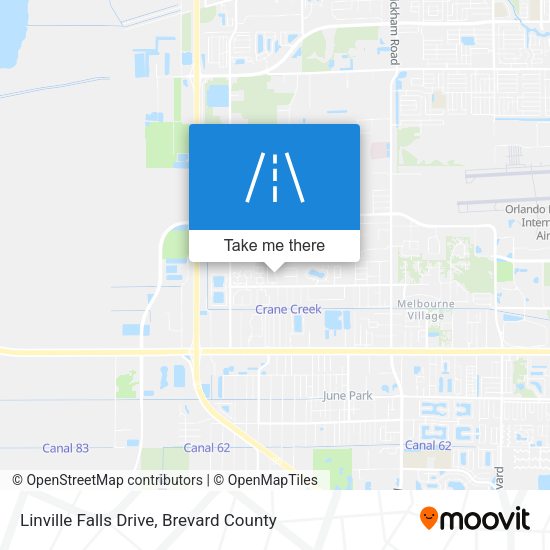 Linville Falls Drive map