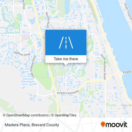 Madera Place map