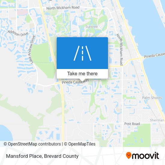 Mansford Place map