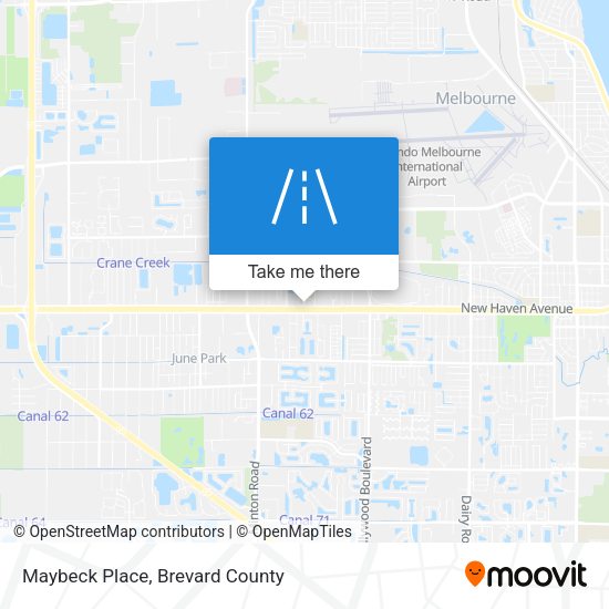 Mapa de Maybeck Place