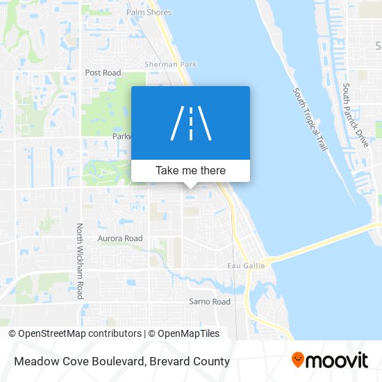 Mapa de Meadow Cove Boulevard