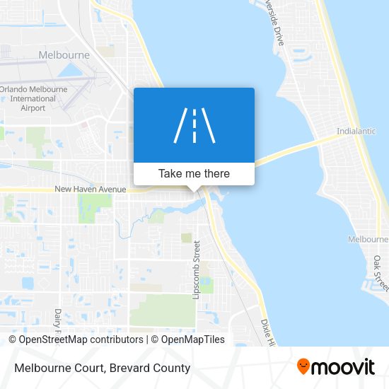 Melbourne Court map