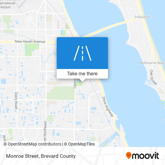 Monroe Street map