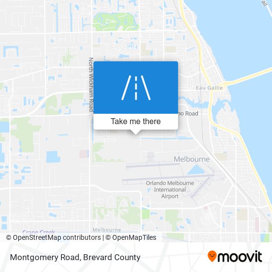 Montgomery Road map