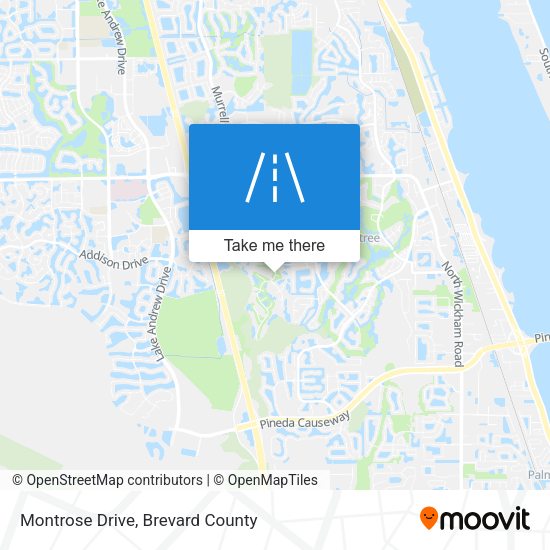 Montrose Drive map