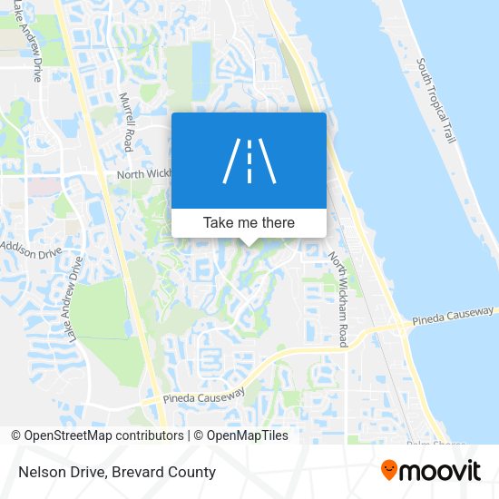 Nelson Drive map