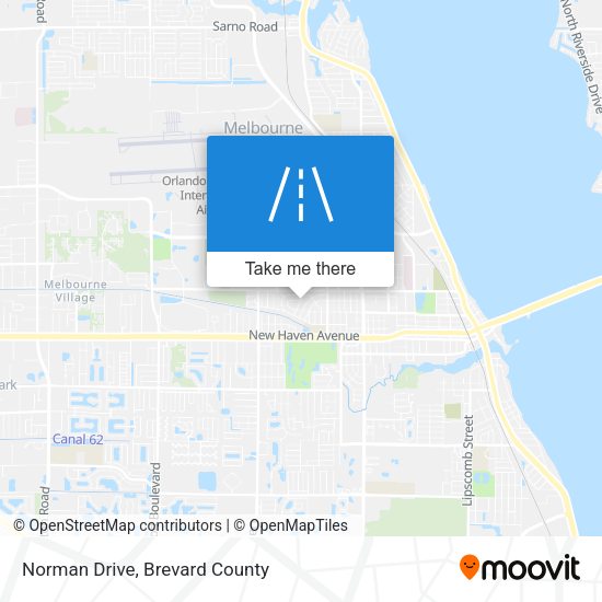 Mapa de Norman Drive