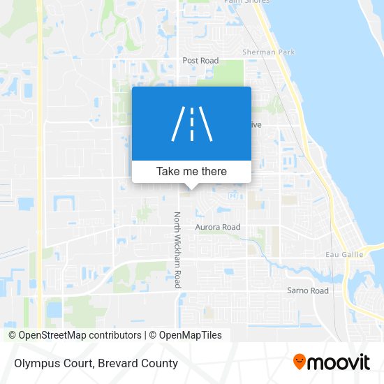 Mapa de Olympus Court
