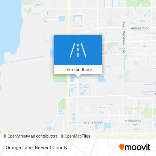 Omega Lane map