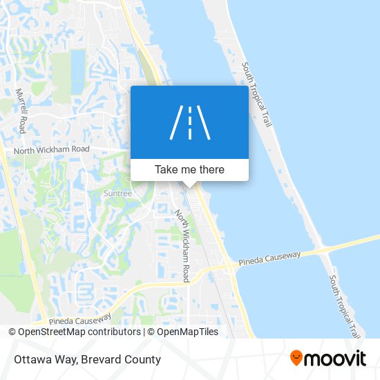 Ottawa Way map