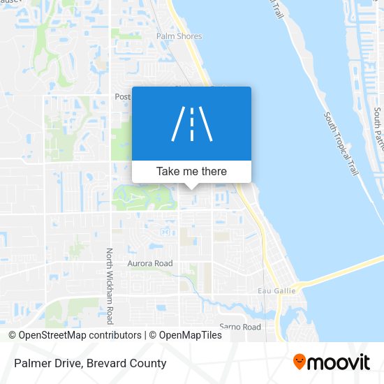 Mapa de Palmer Drive
