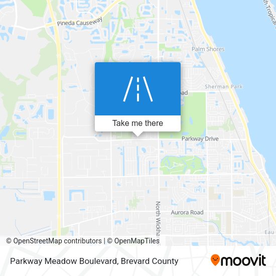 Parkway Meadow Boulevard map
