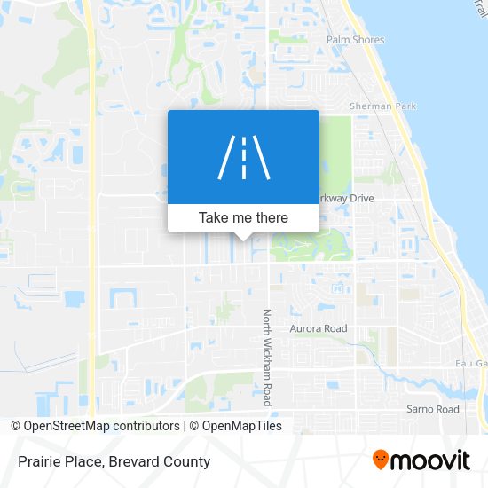 Mapa de Prairie Place