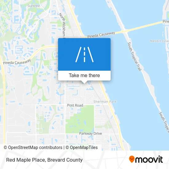 Red Maple Place map