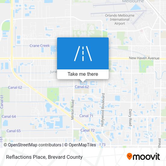 Mapa de Reflactions Place