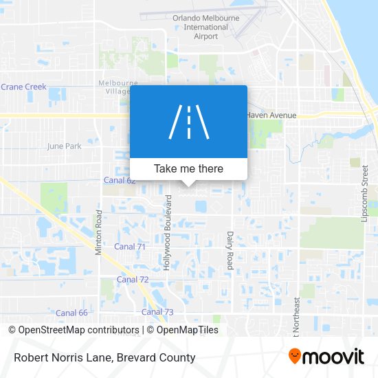 Mapa de Robert Norris Lane