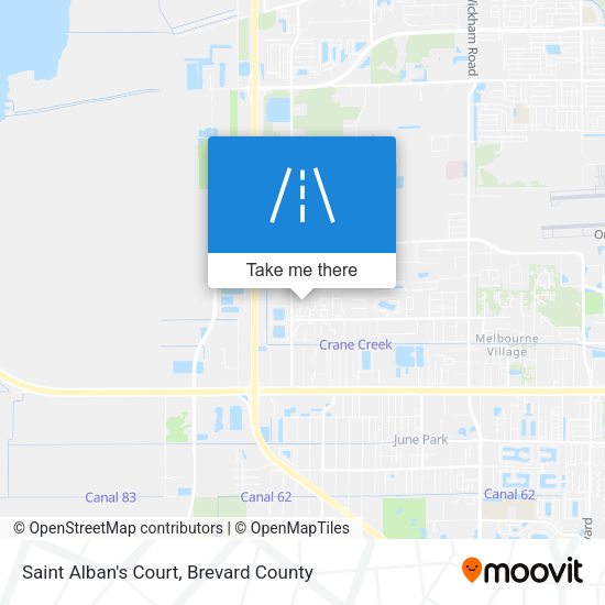 Saint Alban's Court map