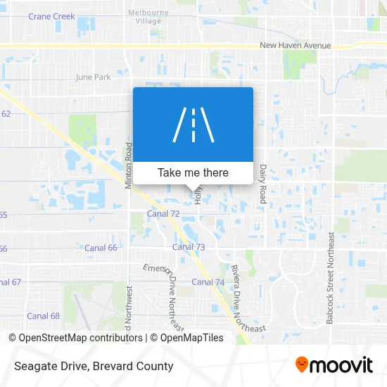 Seagate Drive map