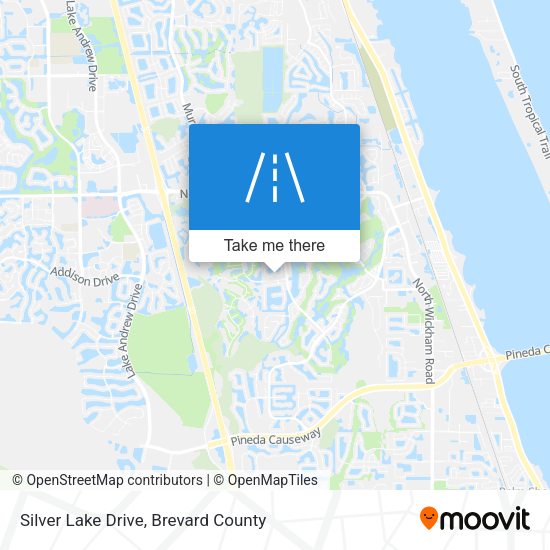 Silver Lake Drive map