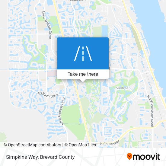 Simpkins Way map