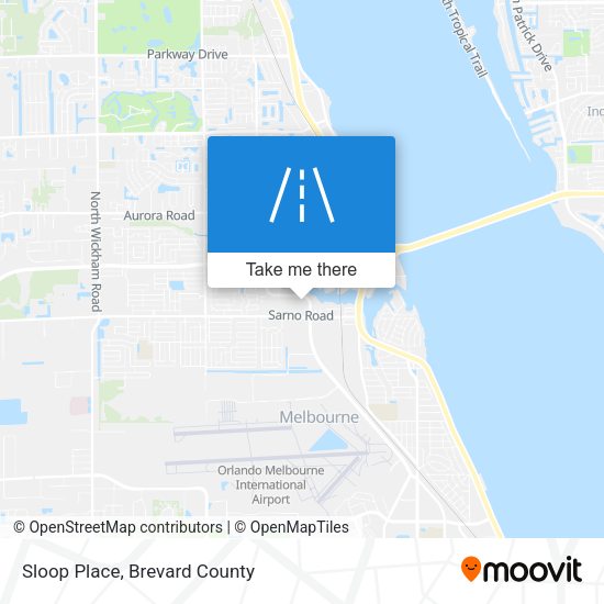 Sloop Place map