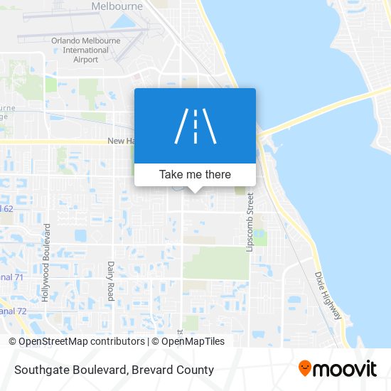 Mapa de Southgate Boulevard