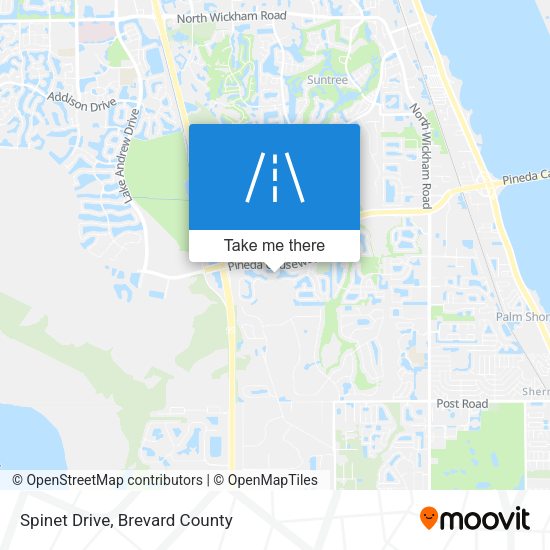 Spinet Drive map