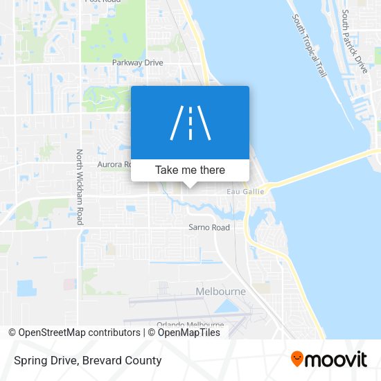 Spring Drive map